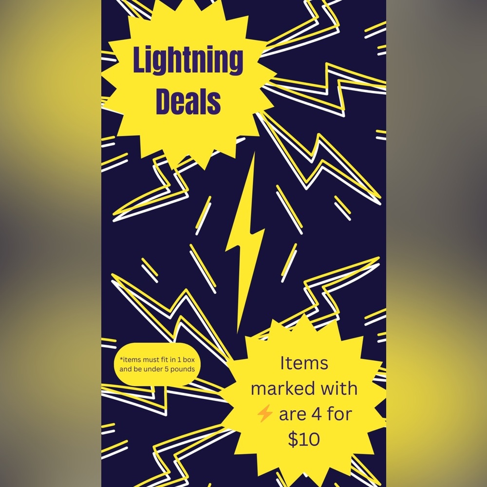 ⚡️ Lightning Deals ⚡️